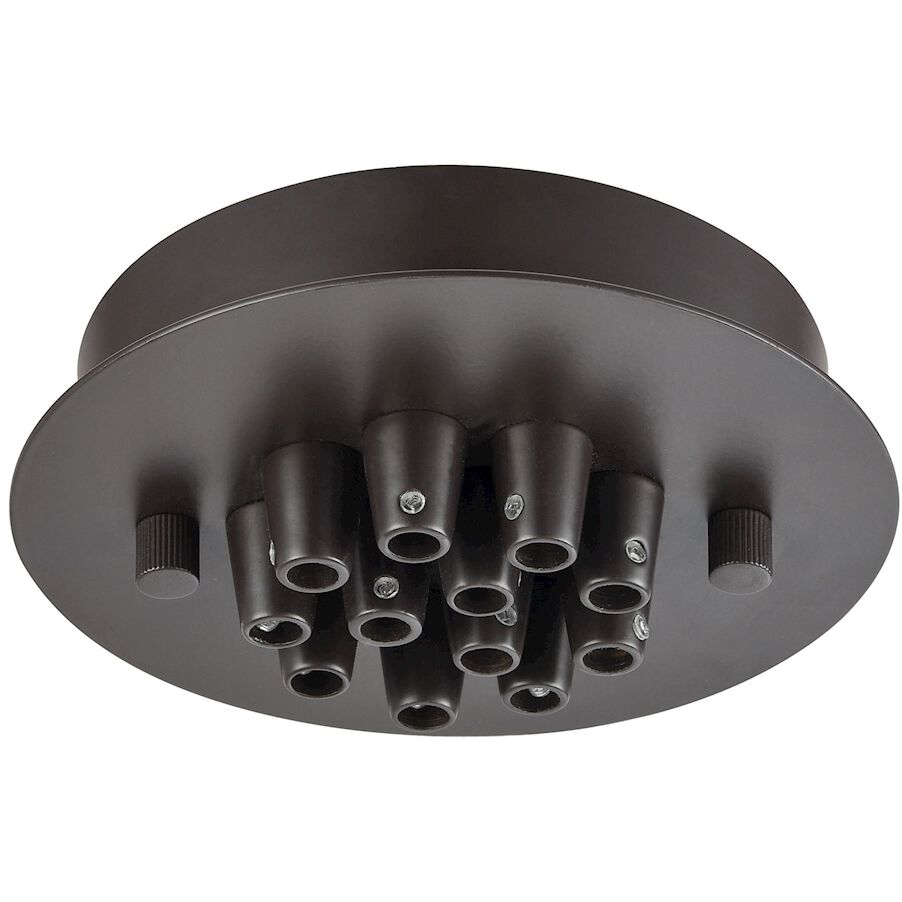 Signature 12 Light 1 inch Oil Rubbed Bronze Canopy, Round