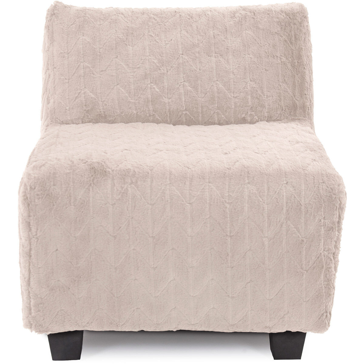 Pod Angora Natural Chair with Slipcover