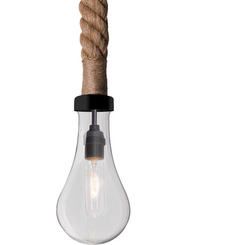 Besa Lighting Dash LED Black Pendant Ceiling Light 1JT-DASHCL-EDIL-BK - Open Box