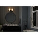 Solia LED 14.25 inch Champagne Bronze with Black Bathroom Vanity Light Wall Light