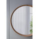 Wayne 39.4 X 39.4 inch Brown Wall Mirror