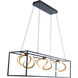 Sinclair Linear Pendant Ceiling Light, dweLED