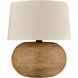 Terran 22 inch 100 watt Natural Outdoor Table Lamp
