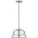 Endicott 1 Light 10 inch Brushed Nickel Pendant Ceiling Light