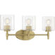 Solventa 3 Light 23.50 inch Bathroom Vanity Light