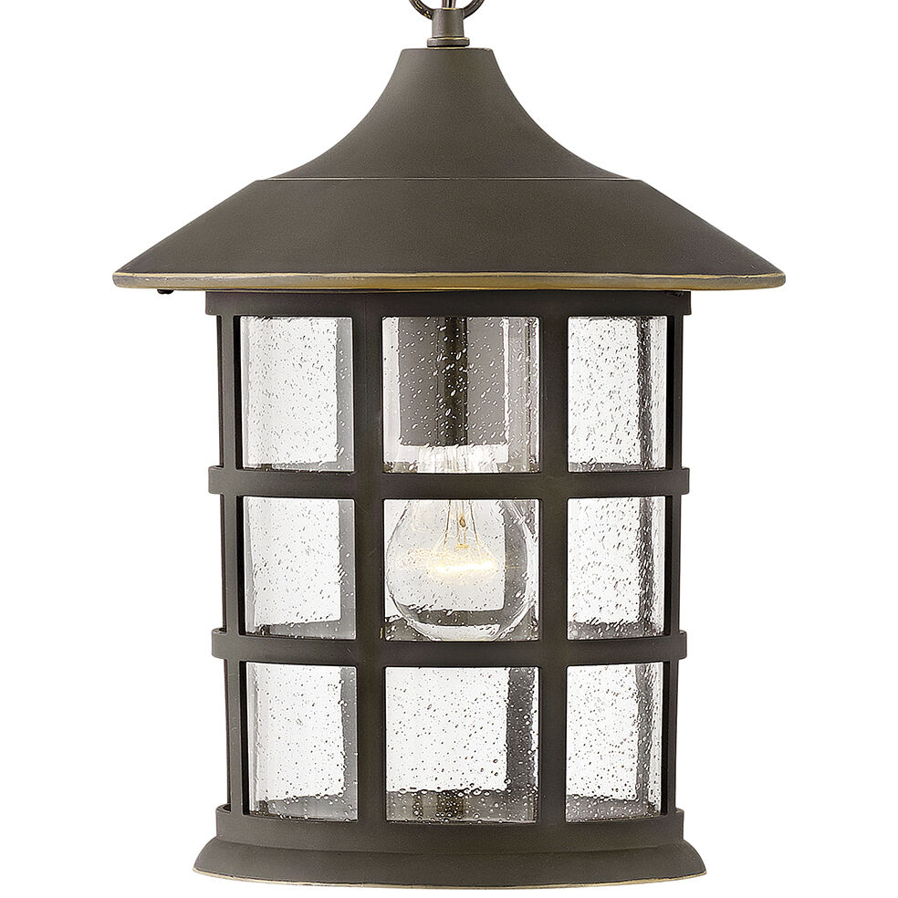 Freeport Coastal Elements 1 Light 10 inch Oil Rubbed Bronze Outdoor Hanging Lantern