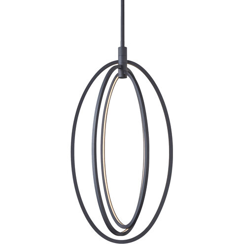 Radium 15 inch Black Pendant Ceiling Light