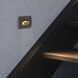 Luna 12v 3.80 watt Satin Black Landscape Step Light, Horizontal