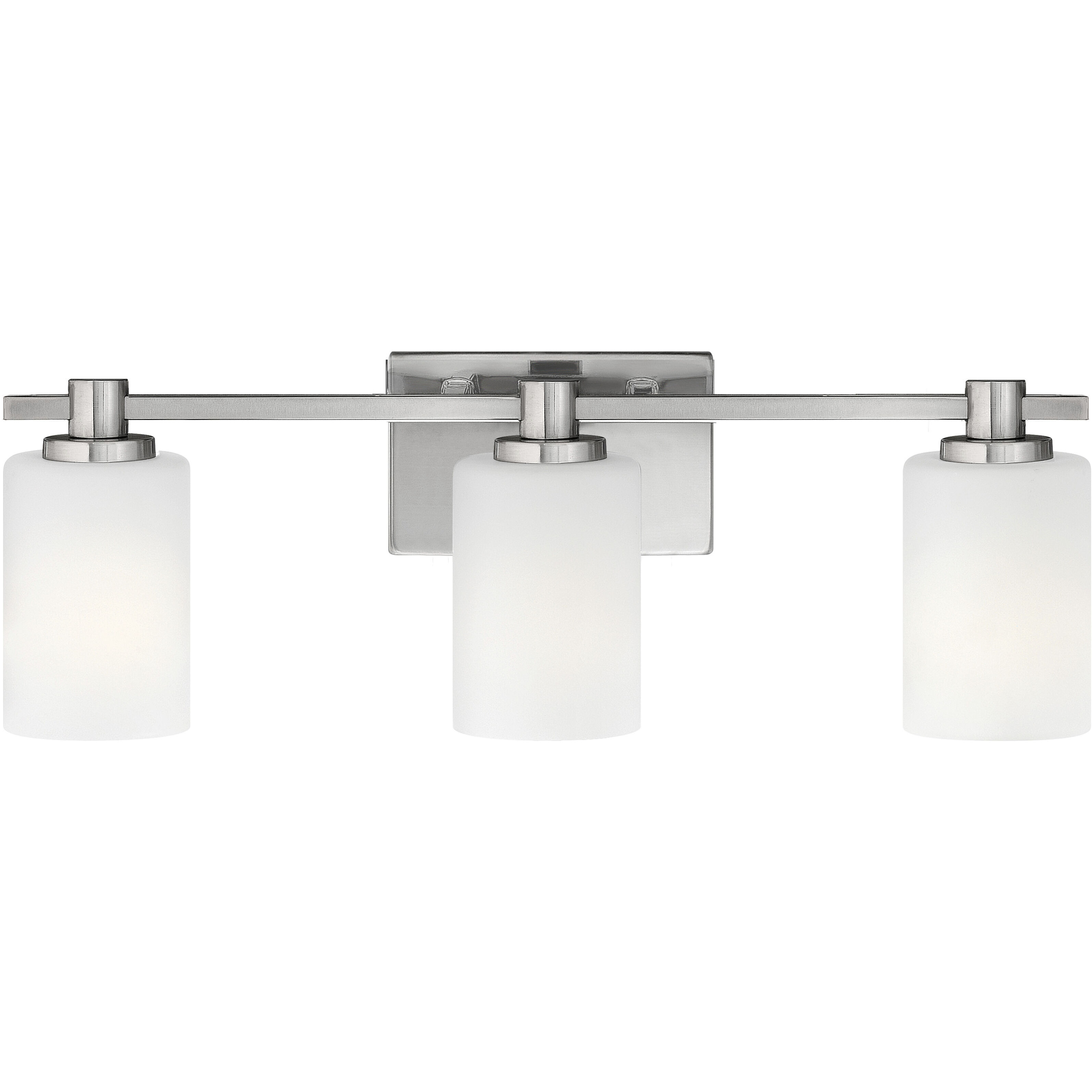 Karlie 3 Light 22.5 inch Brushed Nickel Vanity Light Wall Light