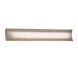 Fusion LED 30 inch Brushed Nickel Vanity Light Wall Light in Opal Fusion