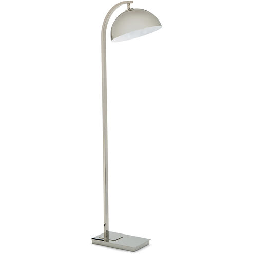 Otto 55.25 inch 60.00 watt Polished Nickel Floor Lamp Portable Light