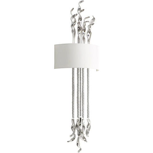 Islet 2 Light 17 inch Chrome Wall Sconce Wall Light