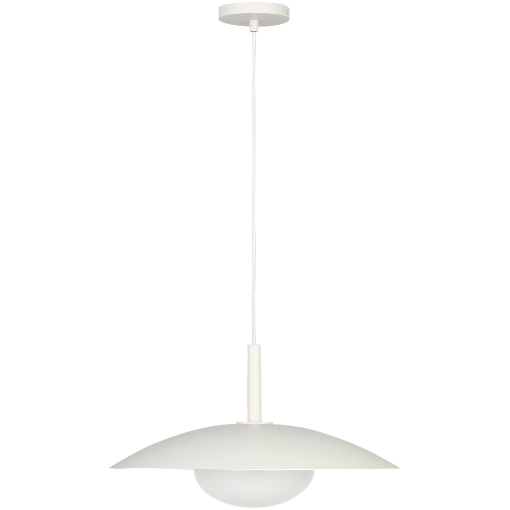Mont LED 20 inch Matte White Pendant Ceiling Light