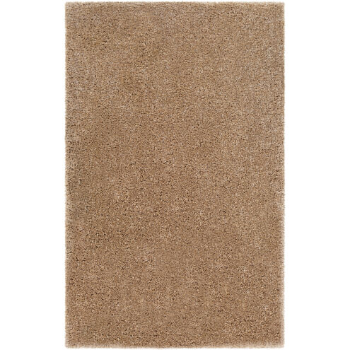 Grizzly 108 X 72 inch Medium Brown Handmade Rug in 6 x 9