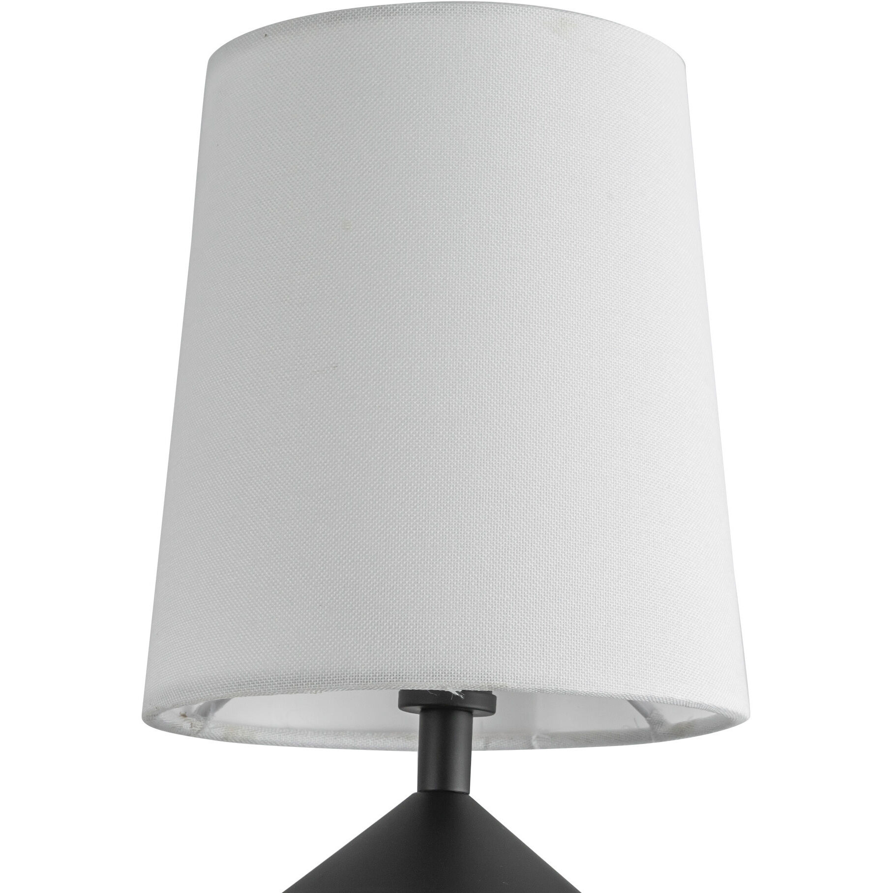 Alora Mood Bridgette 4 Light 29.5 inch Matte Black Chandelier Ceiling Light in White Linen Shade