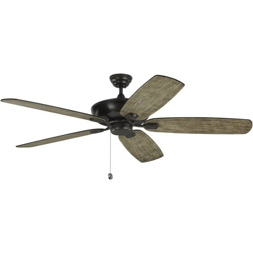 Colony 60 60 inch Aged Pewter with Light Grey Weathered Oak Blades Ceiling Fan