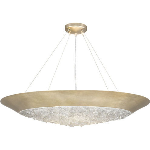 Arctic Halo 3 Light 32 inch Gold Pendant Ceiling Light