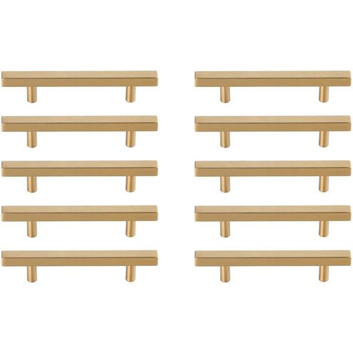 Dior Brass Hardware Drawer Pull, Set of 10
