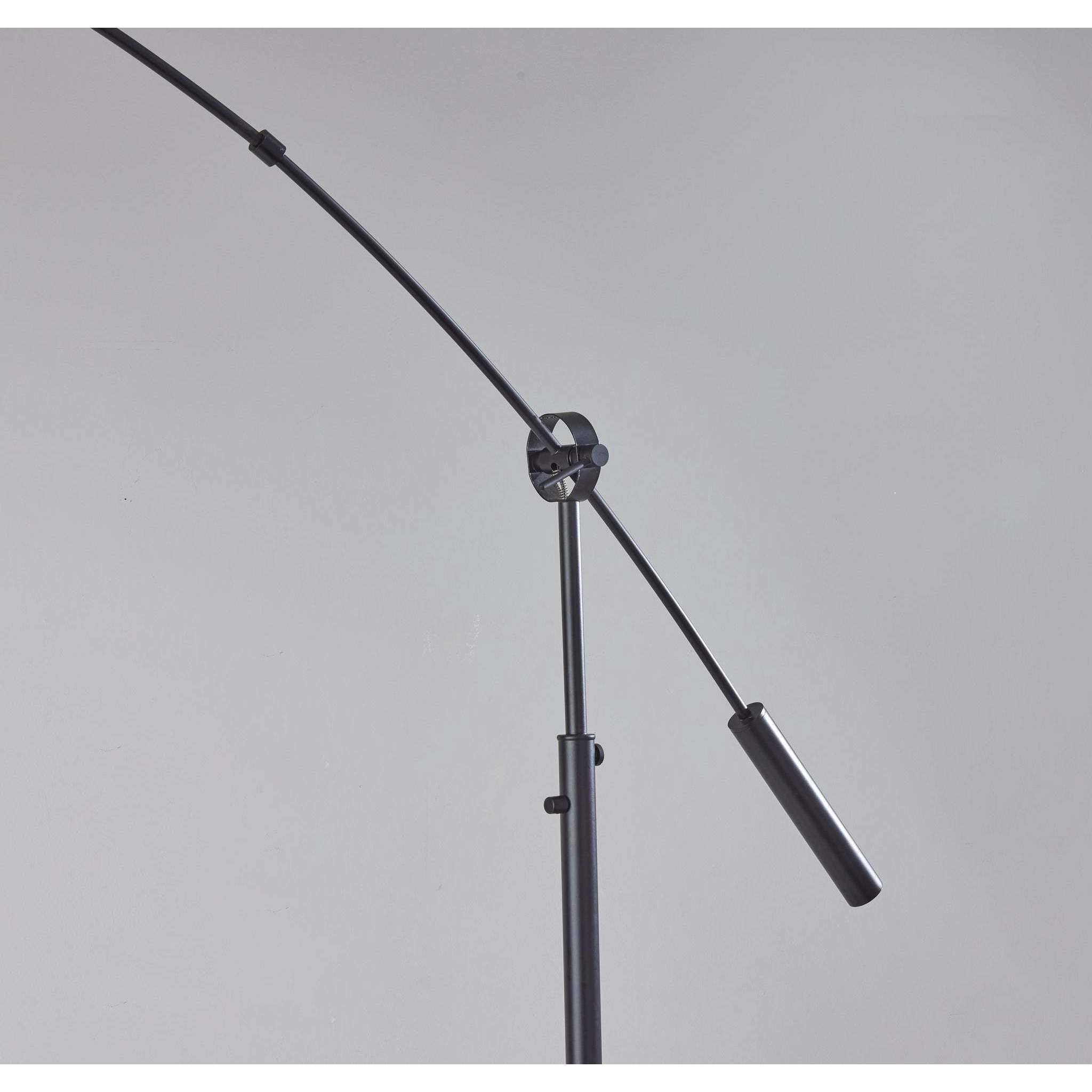 Adler 67 inch 150.00 watt Black Arc Lamp Portable Light