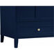 Sommerville 42 X 22 X 34 inch Blue Vanity Sink Set