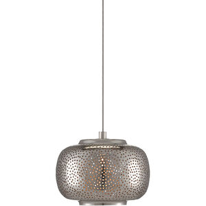 Pepper 1 Light 6.25 inch Painted Silver/Nickel Multi-Drop Pendant Ceiling Light