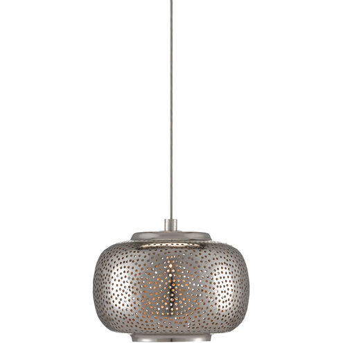Pepper 1 Light 6.25 inch Painted Silver/Nickel Multi-Drop Pendant Ceiling Light