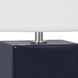 Small Harvey 19.13 inch 60 watt Midnight Blue Accent Lamp Portable Light