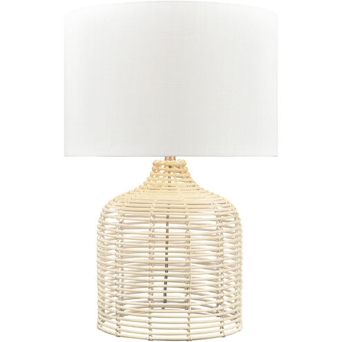 Crawford Cove 26 inch 150 watt Bleached Table Lamp Portable Light