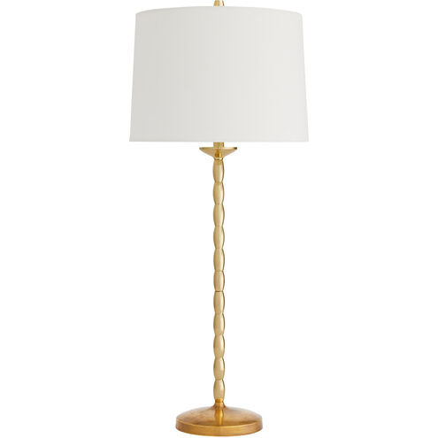 Georgia 41 inch 150.00 watt Polished Brass Table Lamp Portable Light