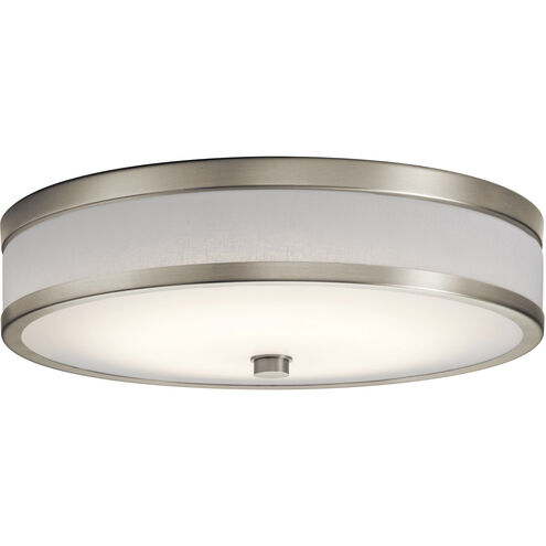 Pira LED 15 inch Brushed Nickel Flush Mount Light Ceiling Light