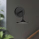 Alora Mood Issa LED 5.63 inch Matte Black Bath Vanity Light Wall Light