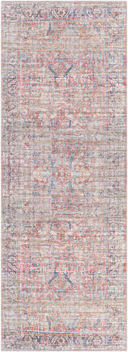 Cobb 87 X 31 inch Blue Rug in 2.5 x 8, Runner