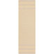 Oxford 63 X 39 inch Butter, Cream Rug