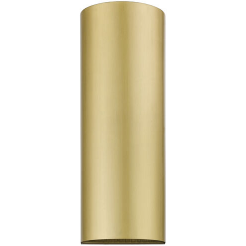 Bond 1 Light 14 inch Satin Gold Outdoor / Indoor Sconce, Large