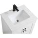Finnley 24 X 34 inch White Bathroom Vanity Cabinet