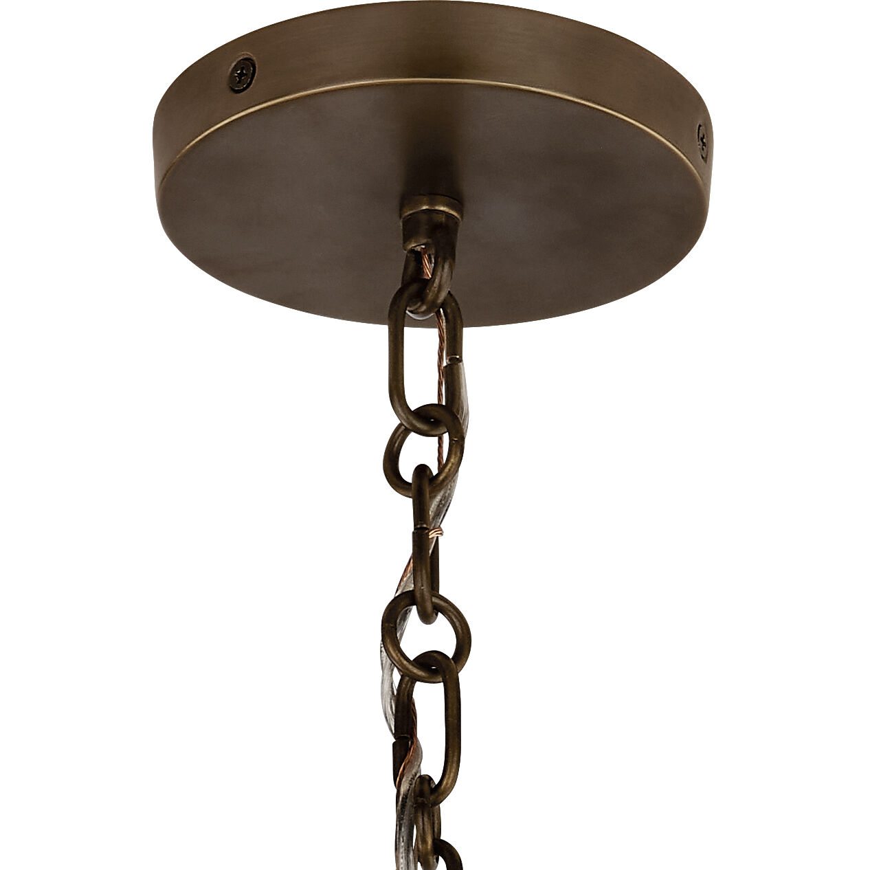 Palmela 4 Light Lacquered Bronze Convertible Chandelier Ceiling Light