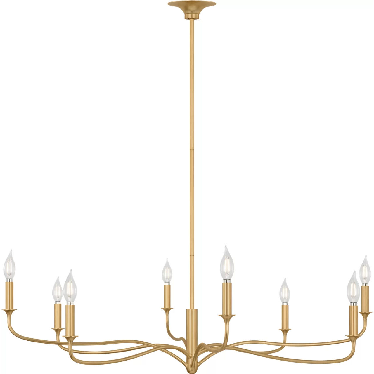 Alexa Hampton Chatsworth 8 Light 42 inch Gild Chandelier Ceiling Light