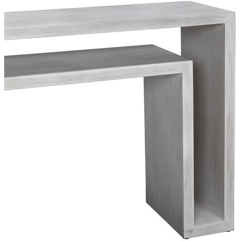 Caine 56 X 14 inch White Wash Console