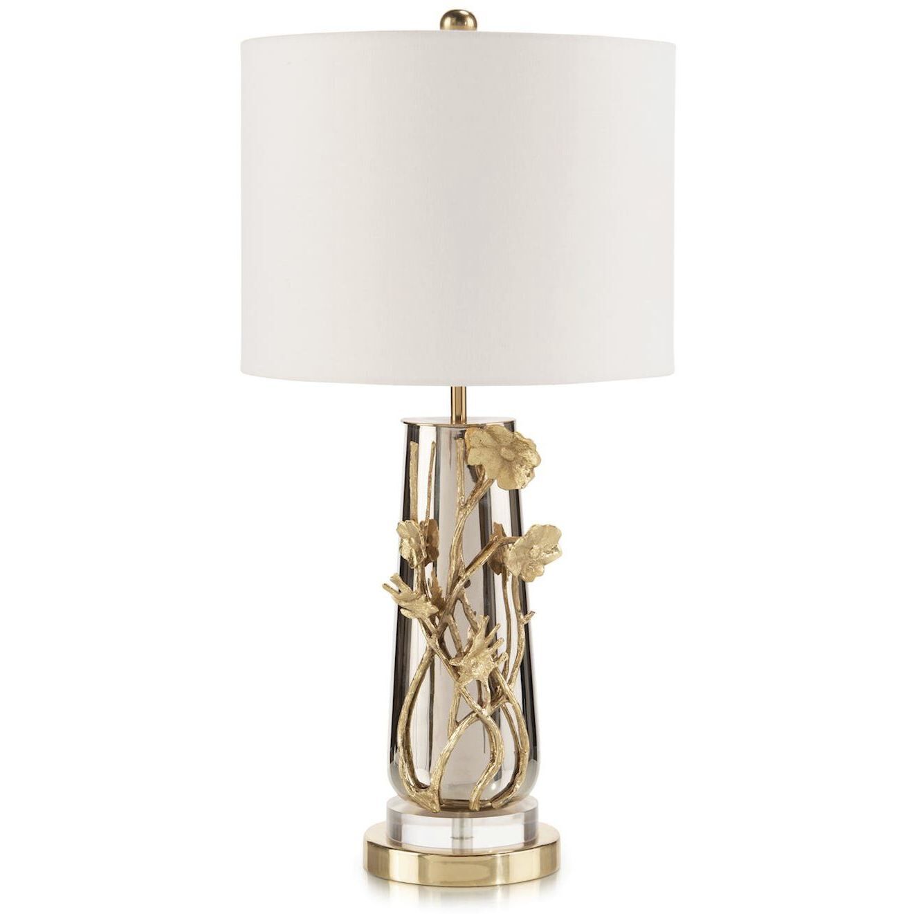 Leah Nickel Table Lamp Portable Light