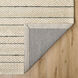 Natural Luxe 130 X 94 inch Neutral Rug in 8 x 11
