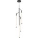 Motif LED 10.25 inch Black Pendant Ceiling Light