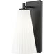 Farrell 1 Light 6 inch Matte Black Wall Sconce Wall Light