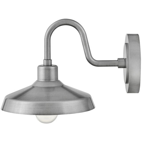 Coastal Elements Forge Outdoor Wall Mount Lantern in Antique Brushed Aluminum