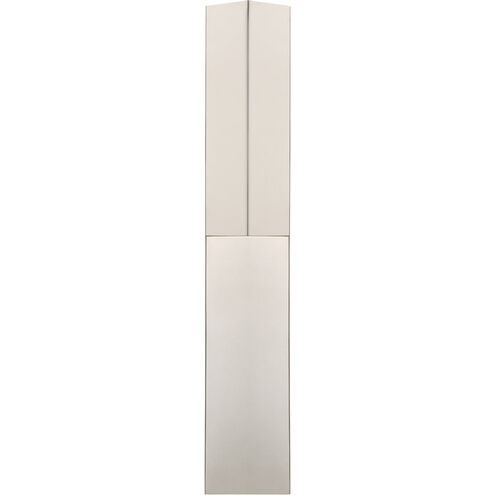 Kelly Wearstler Rega LED 30 inch Polished Nickel Outdoor Folded Sconce