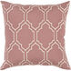 Skyline 20 inch Rose, Cream Pillow Kit