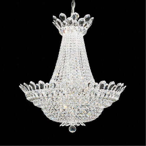 Trilliane 40 Light 28 inch Silver Chandelier Ceiling Light in Trilliane Swarovski