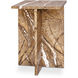 Blair 20 X 14 inch Gold Accent Table, Outdoor Use