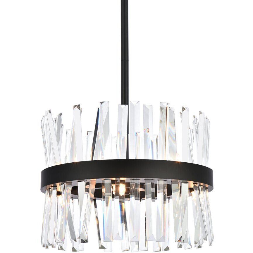 Serephina 8 Light 16 inch Black Pendant Ceiling Light