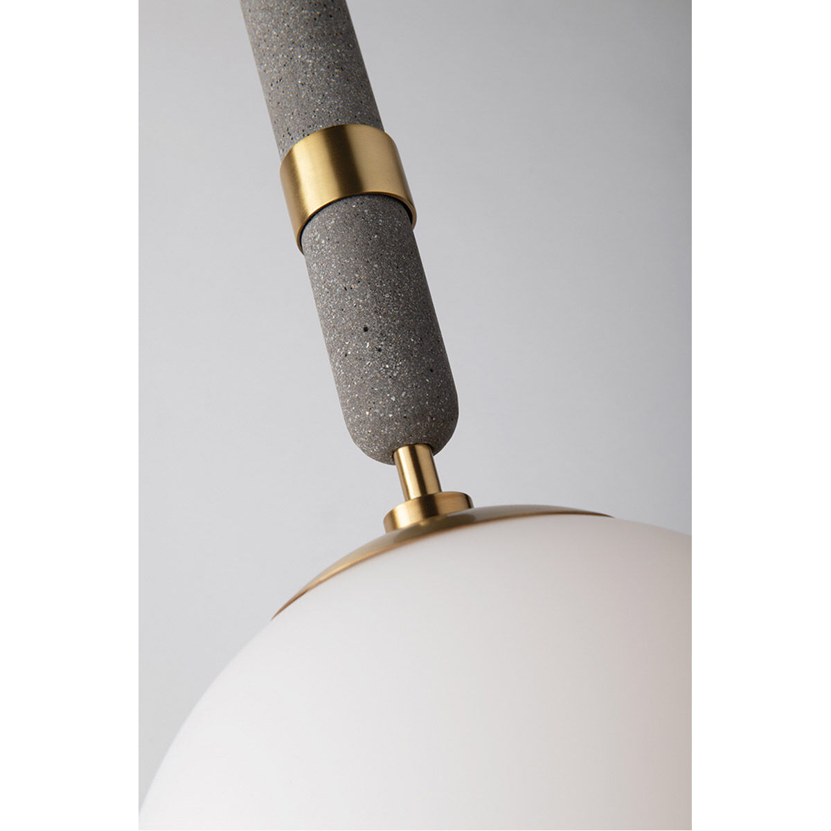 Brielle 1 Light 10 inch Aged Brass Pendant Ceiling Light