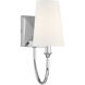Cameron 1 Light 5 inch Polished Nickel Wall Sconce Wall Light, Essentials